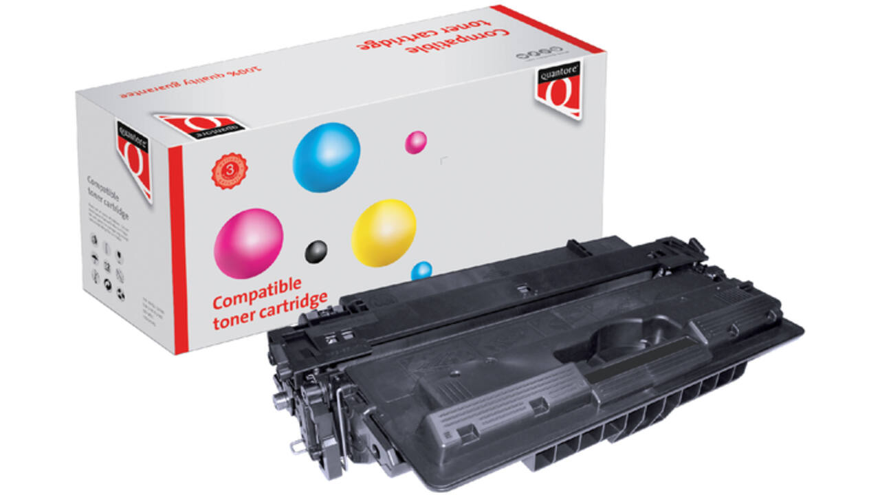 Tonercartridge Quantore alternatief tbv HP Q7570A 503A zwart