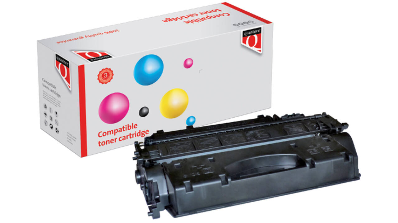 Tonercartridge Quantore alternatief tbv HP CE505X 05X zwart EHC