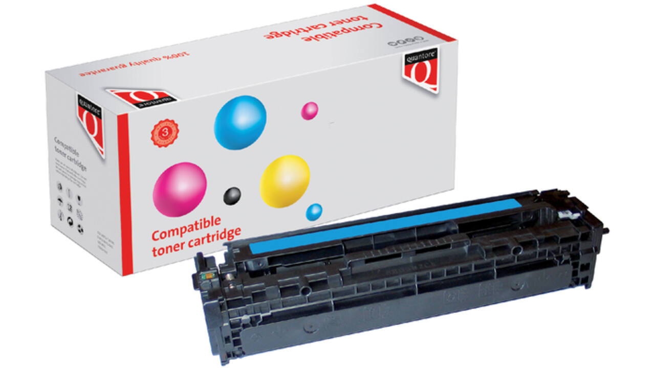 Tonercartridge Quantore alternatief tbv HP CF211A 131A blauw