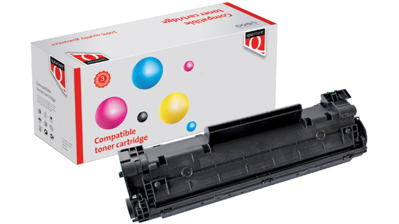 Tonercartridge Quantore alternatief tbv HP CF283A 83A zwart