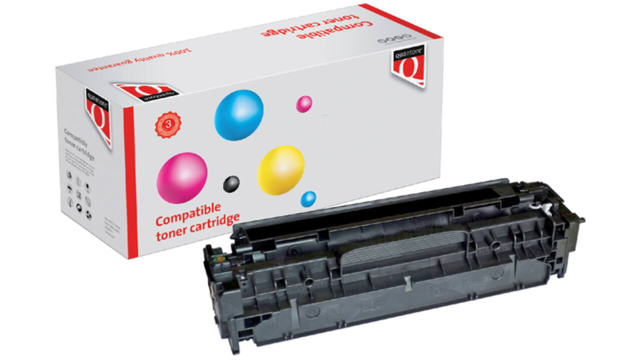 Tonercartridge Quantore alternatief tbv HP CF380A zwart
