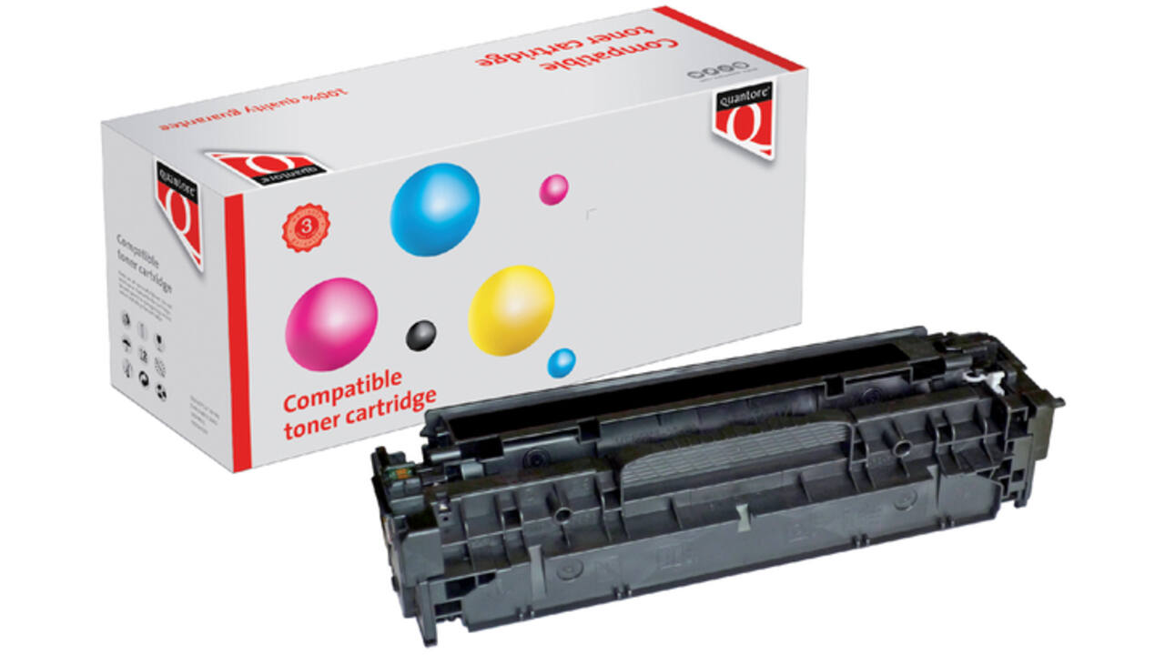 Tonercartridge Quantore alternatief tbv HP CF380X zwart
