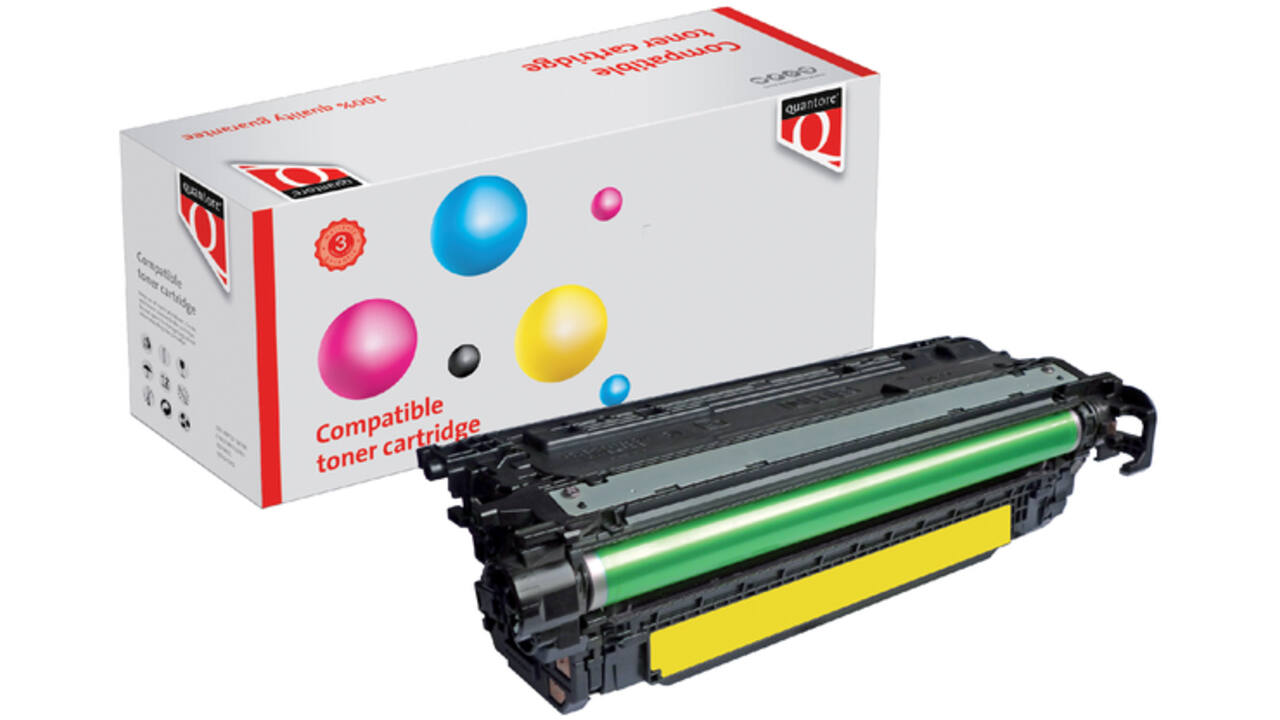 Tonercartridge Quantore alternatief tbv HP CF332A 654A geel