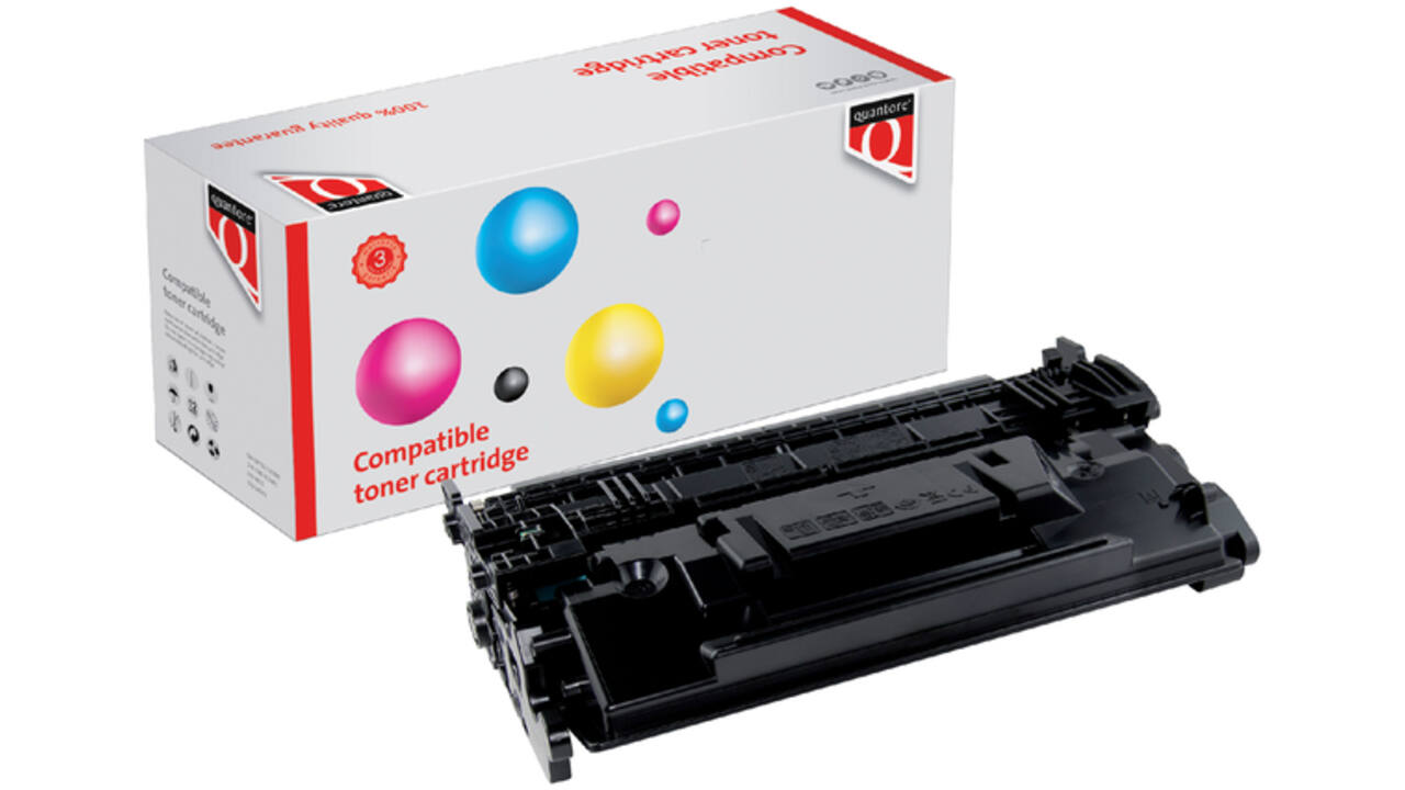 Tonercartridge Quantore alternatief tbv HP CF287A 87A zwart