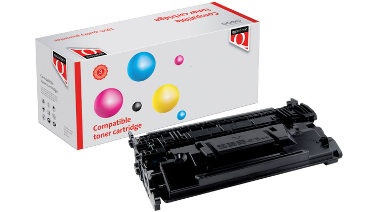 Tonercartridge Quantore alternatief tbv HP CF287X 87X zwart