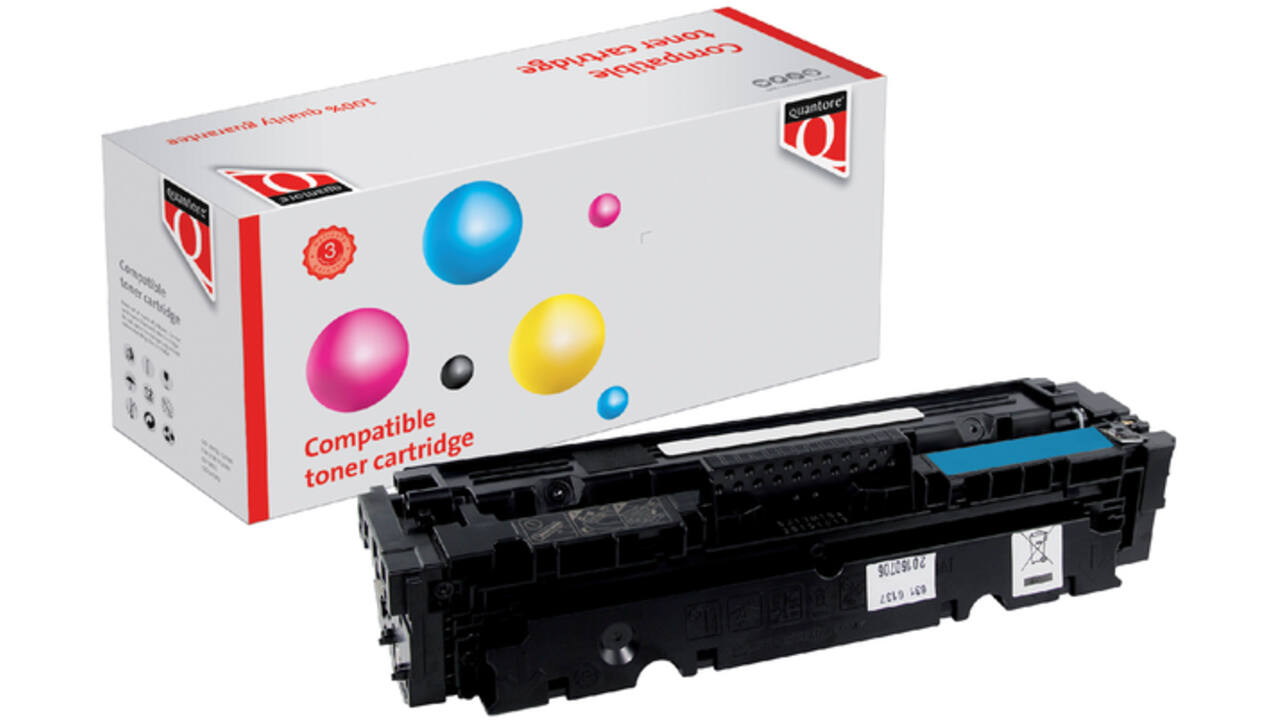 Tonercartridge Quantore alternatief tbv HP CF411X 410X blauw