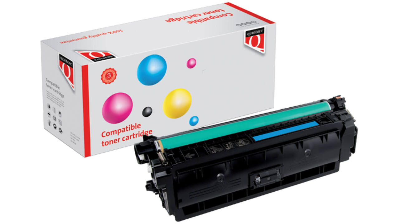 Tonercartridge Quantore alternatief tbv HP CF361X 508X blauw