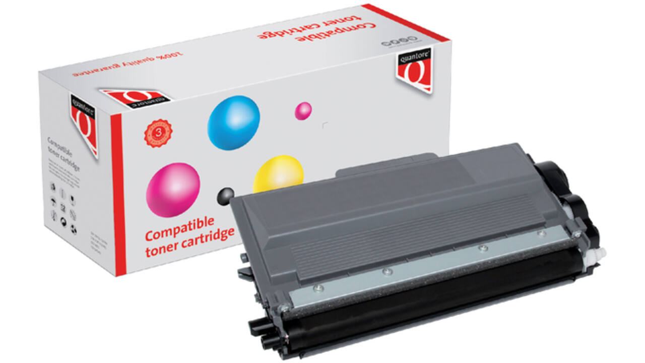 Tonercartridge Quantore alternatief tbv Brother TN-3390 zwart