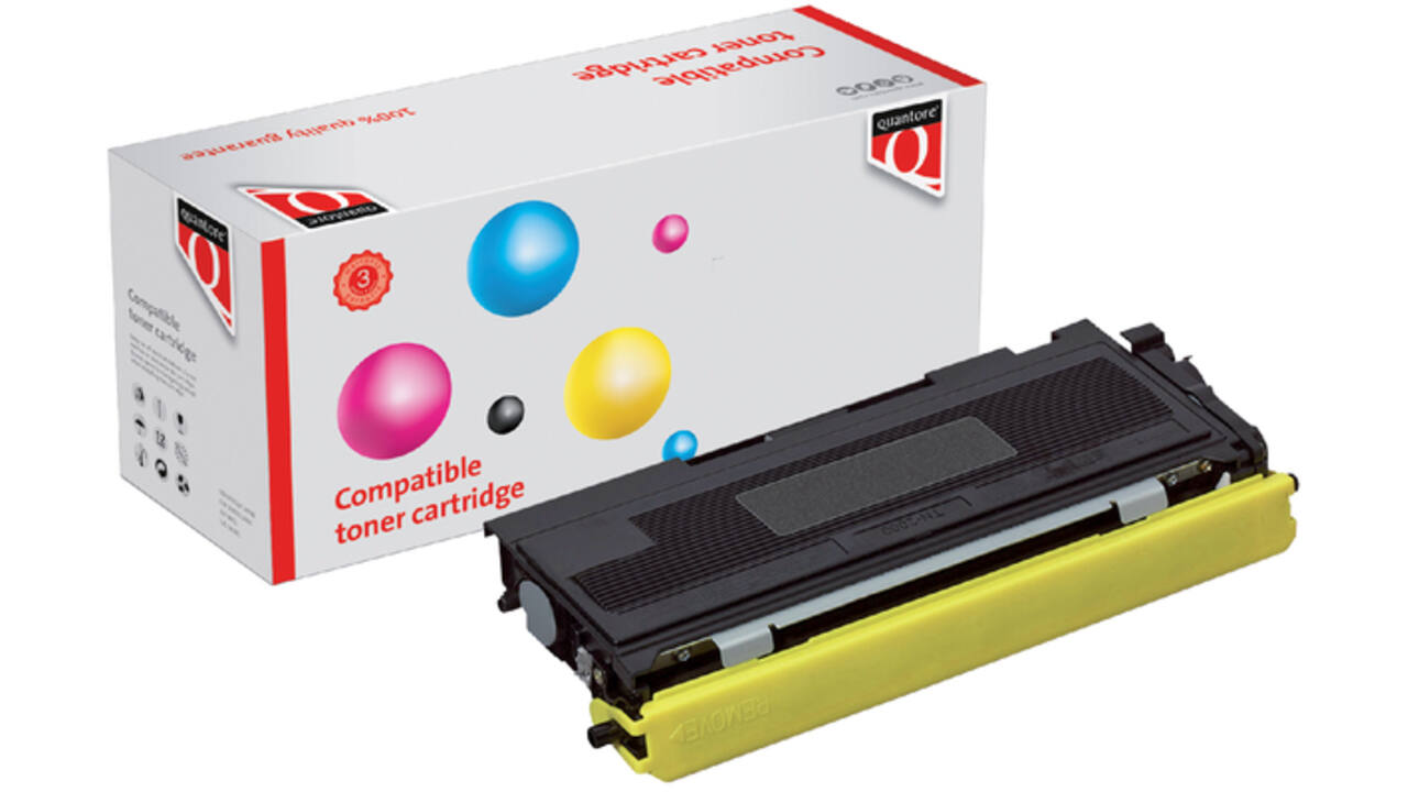 Toner Quantore alternatief tbv Brother TN-2000BK zw HC