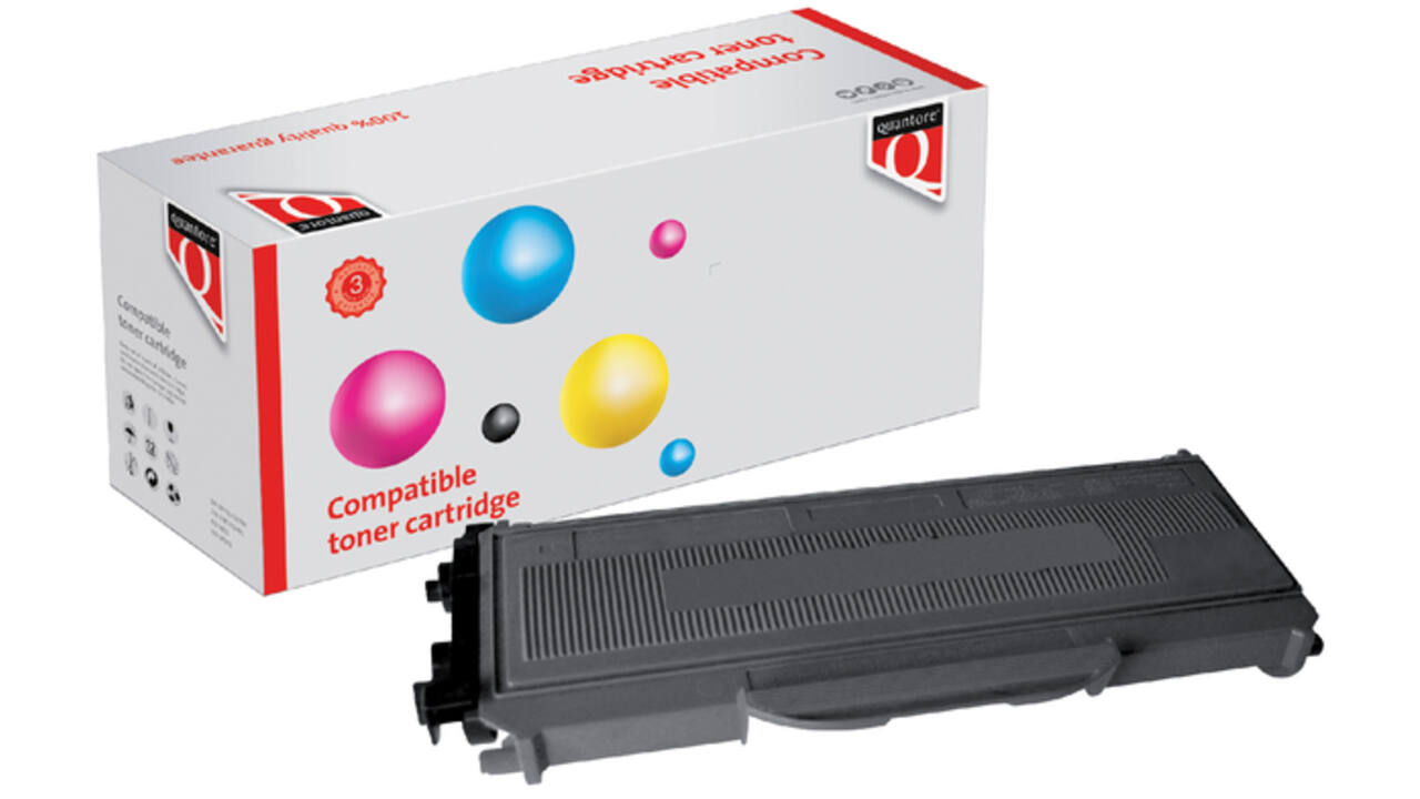 Tonercartridge Quantore alternatief tbv Brother TN-2120 2.6K zwart