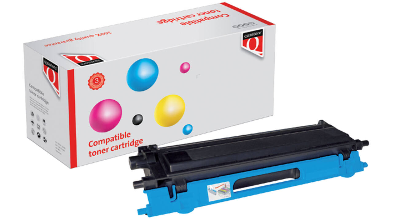 Tonercartridge Quantore alternatief tbv Brother TN-135 blauw