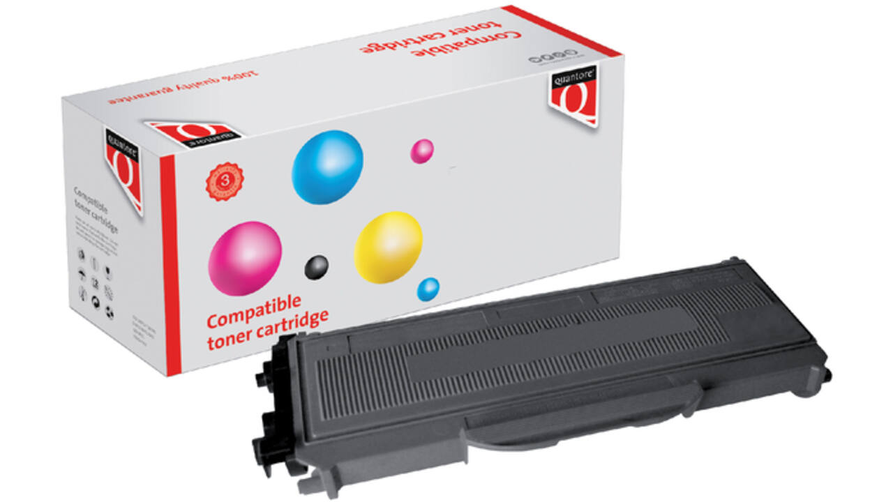 Toner Quantore alternatief tbv Brother TN-2120BK zw HC