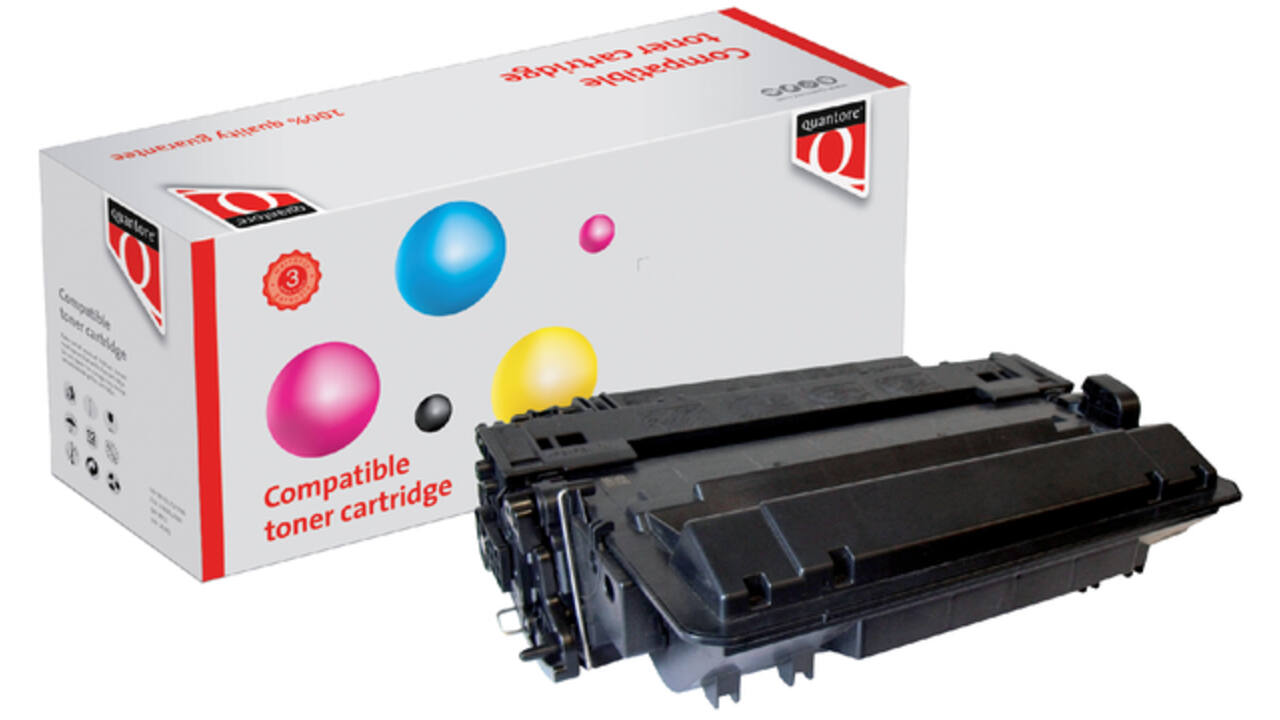 Tonercartridge Quantore alternatief tbv HP CE255X 55X zwart