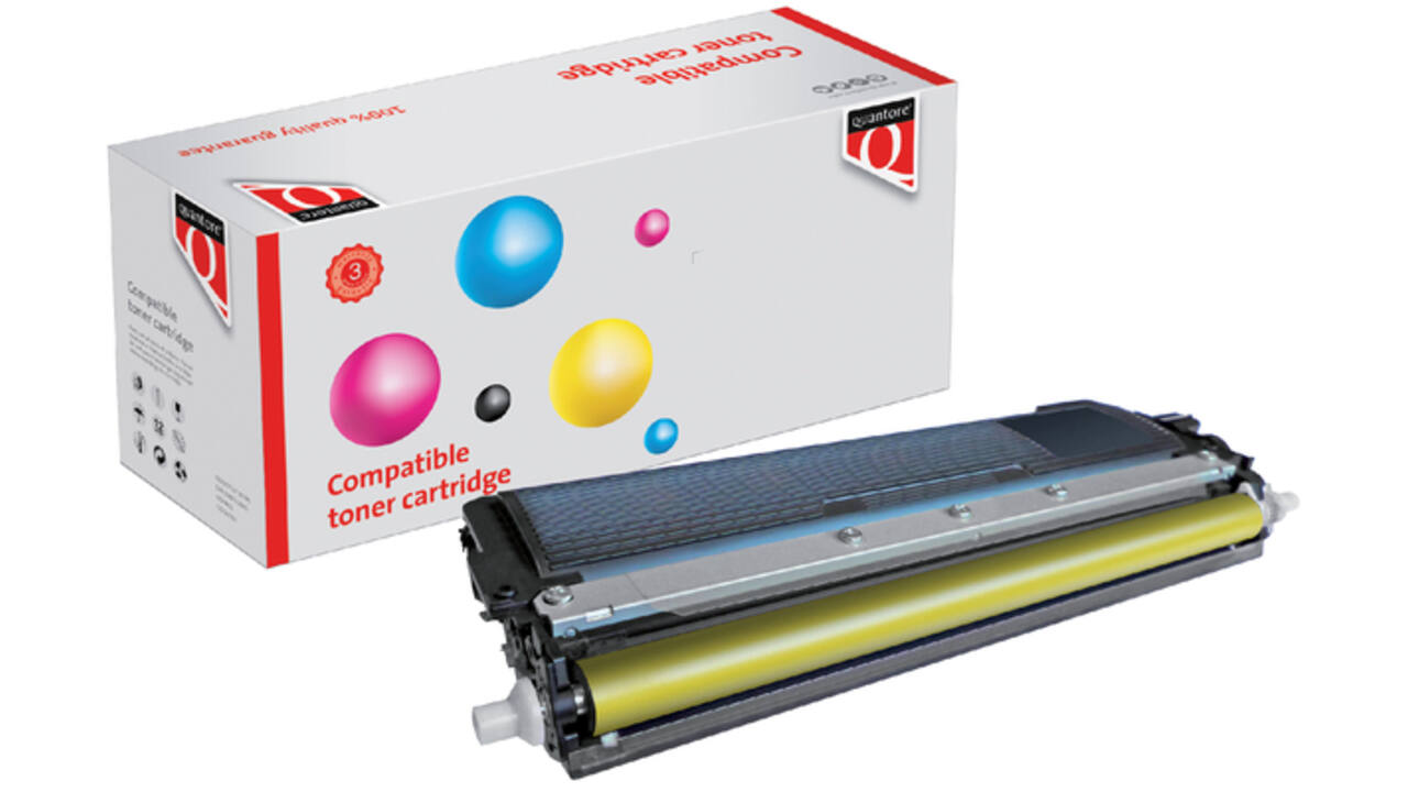 Toner Quantore alternatief tbv Brother TN-230Y geel