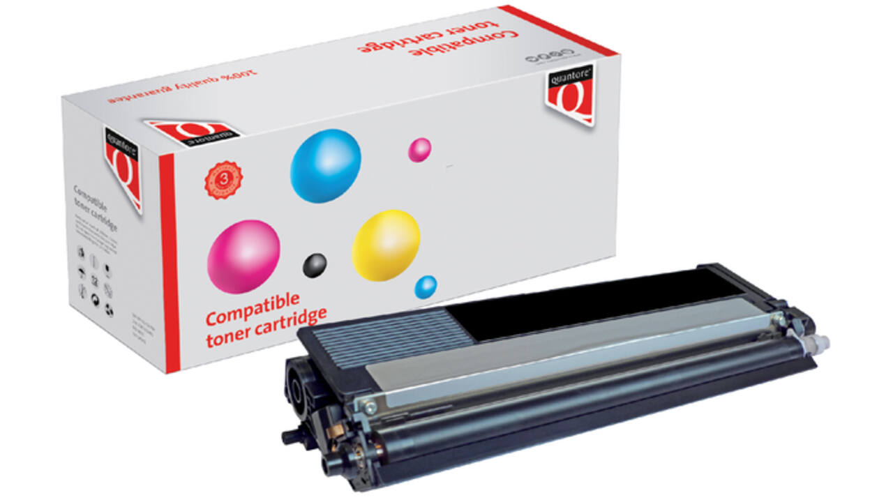 Toner Quantore alternatief tbv Brother TN-325BK zwart