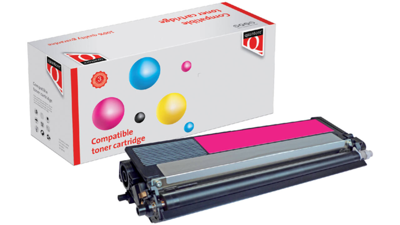 Toner Quantore alternatief tbv Brother TN-326M rood