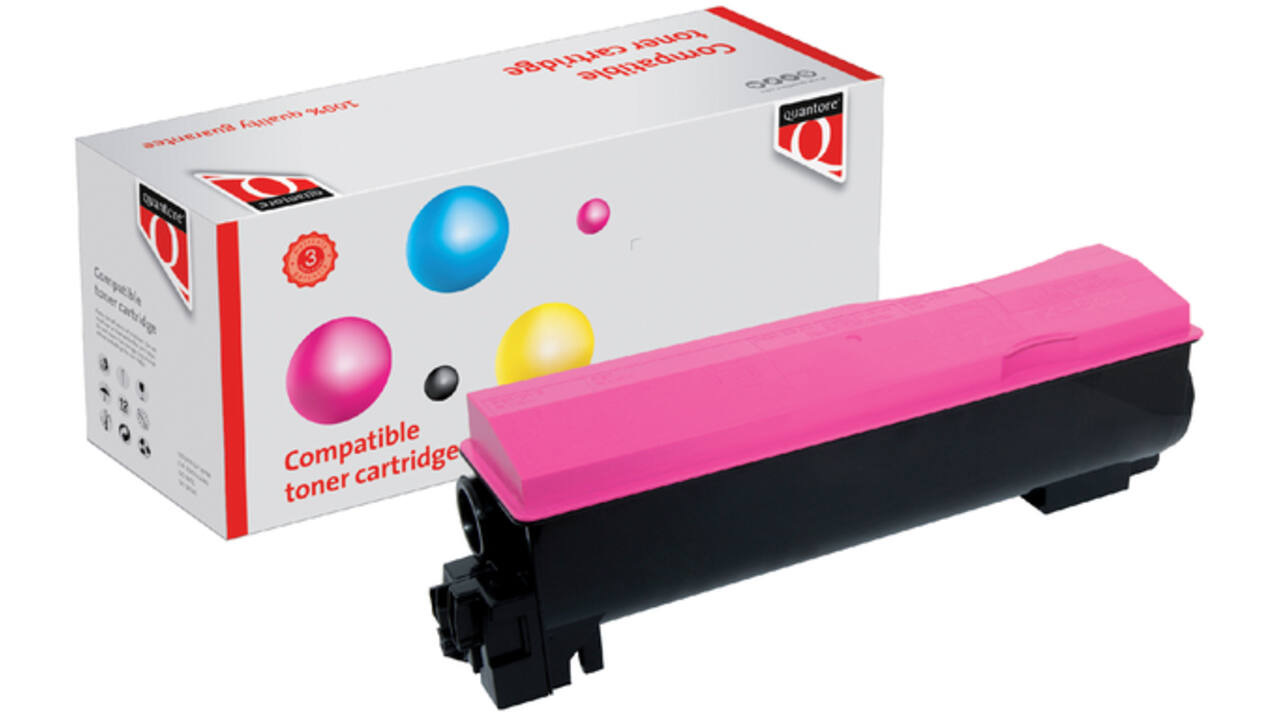 Toner Quantore alternatief tbv Kyocera TK-560M rood