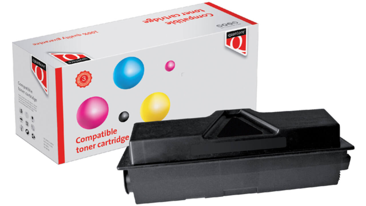 Toner Quantore alternatief tbv Kyocera TK-130K zwart