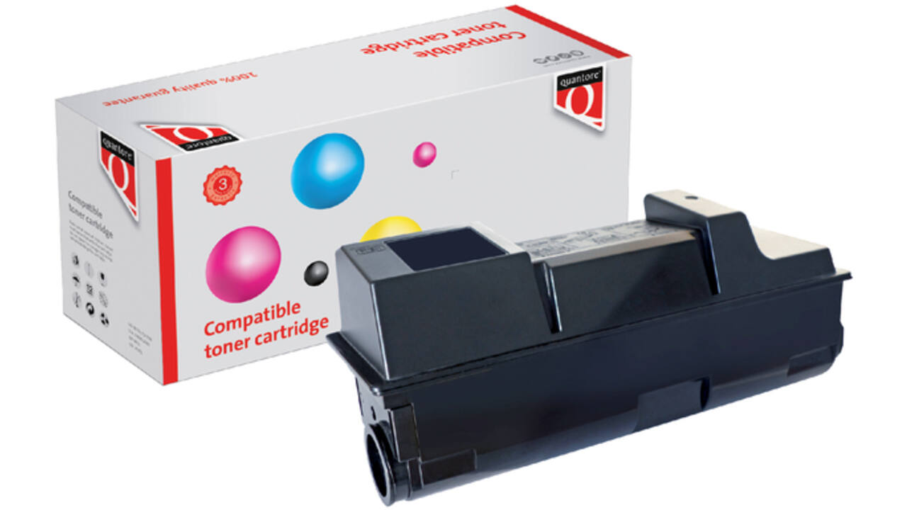 Toner Quantore alternatief tbv Kyocera TK-350K zwart