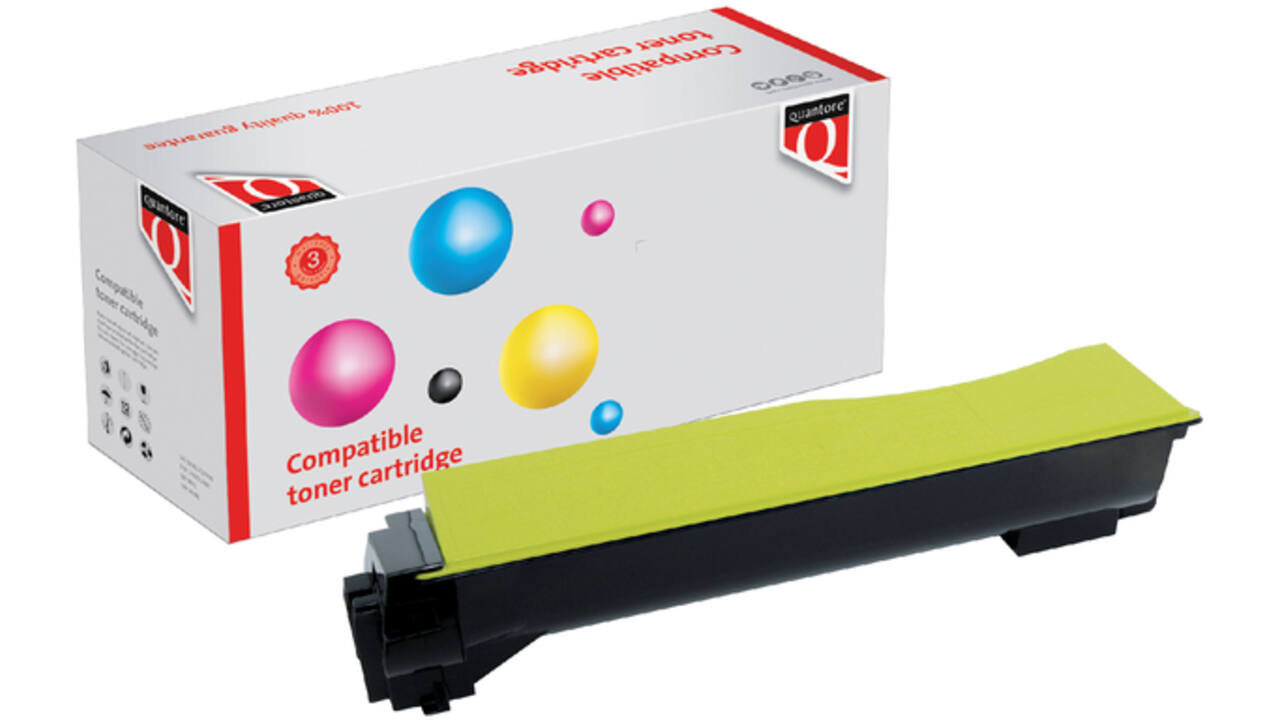 Toner Quantore alternatief tbv Kyocera TK-540Y geel