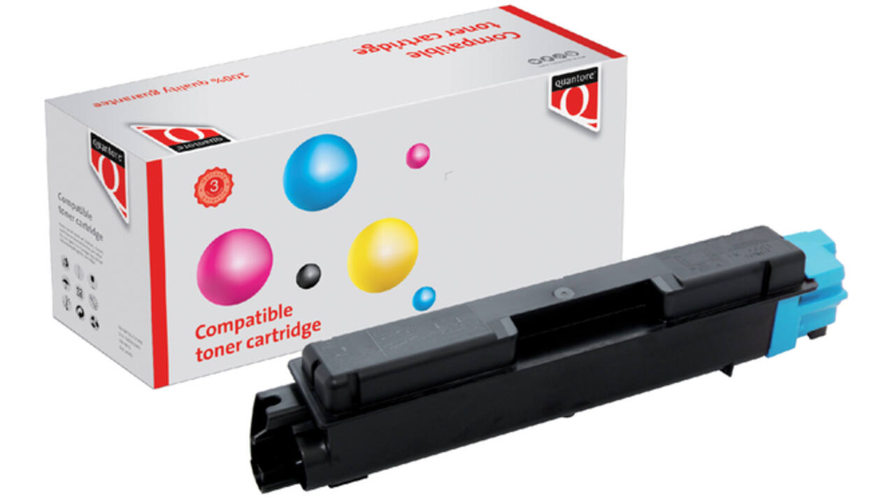 Toner Quantore alternatief tbv Kyocera TK-590C blauw