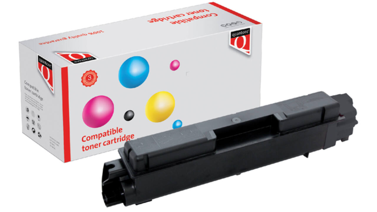 Toner Quantore alternatief tbv Kyocera TK-580K zwart