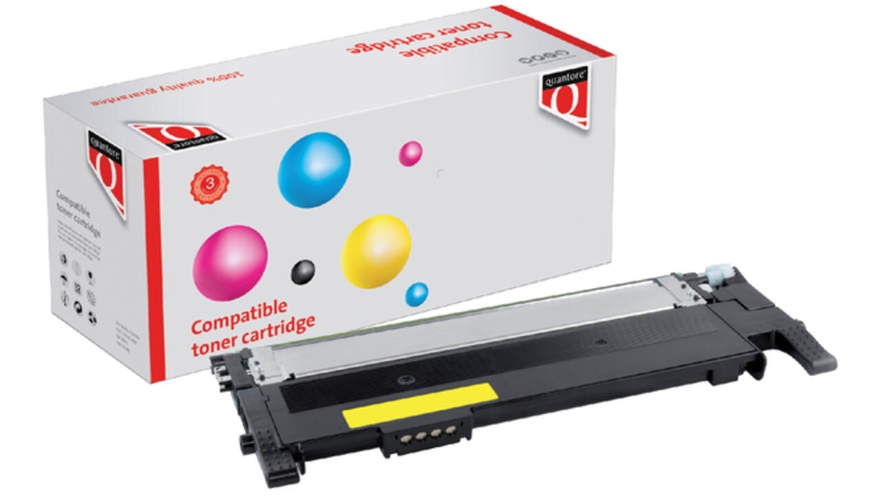 Tonercartridge Quantore alternatief tbv Samsung CLT-Y406S geel