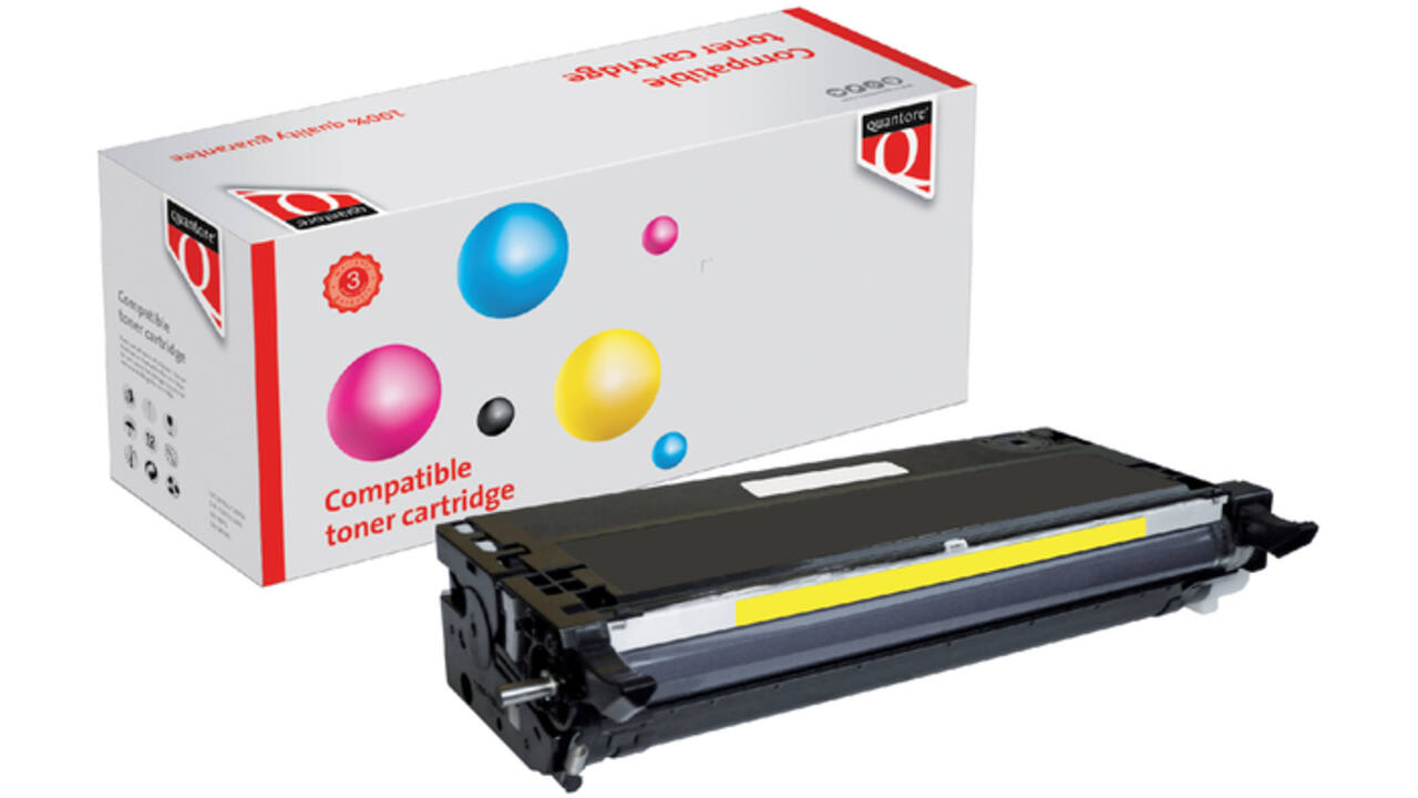 Tonercartridge Quantore alternatief tbv Dell 593-10173 geel