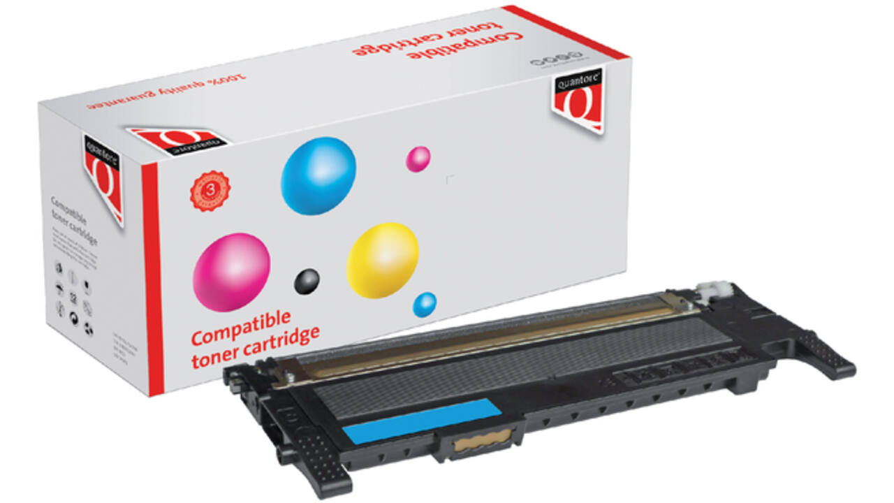 Tonercartridge Quantore alternatief tbv Samsung CLT-C4072S blauw