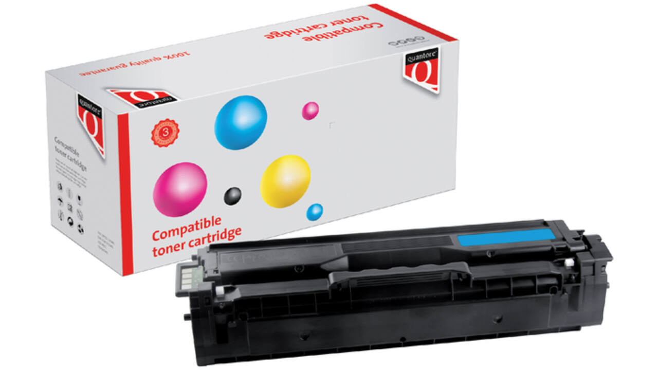 Tonercartridge Quantore alternatief tbv Samsung CLT-C504S blauw