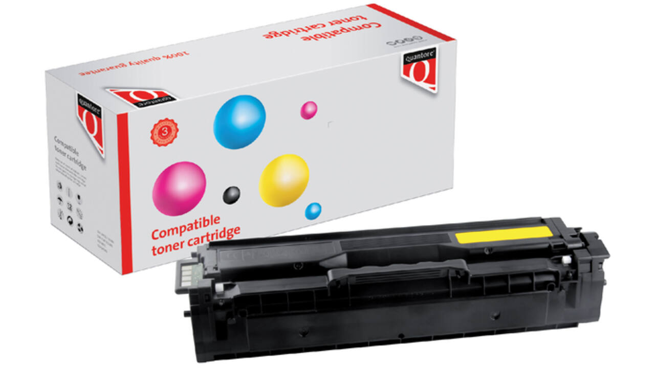 Tonercartridge Quantore alternatief tbv Samsung CLT-Y504S geel