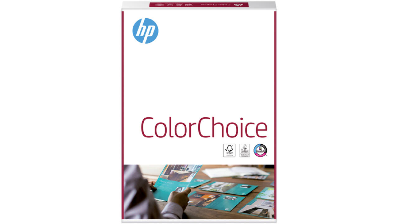 Kleurenlaserpapier HP Color Choice A4 160gr wit 250vel