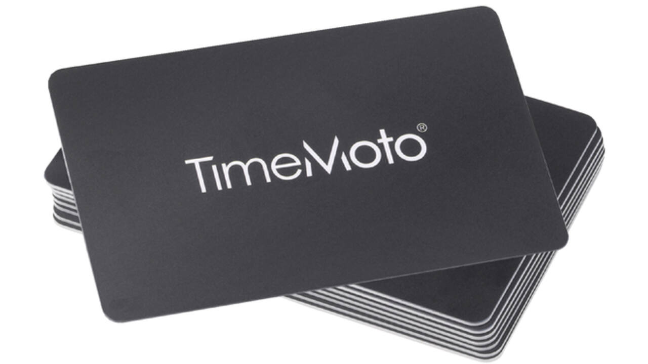 TimeMoto RF-100 RFID cards