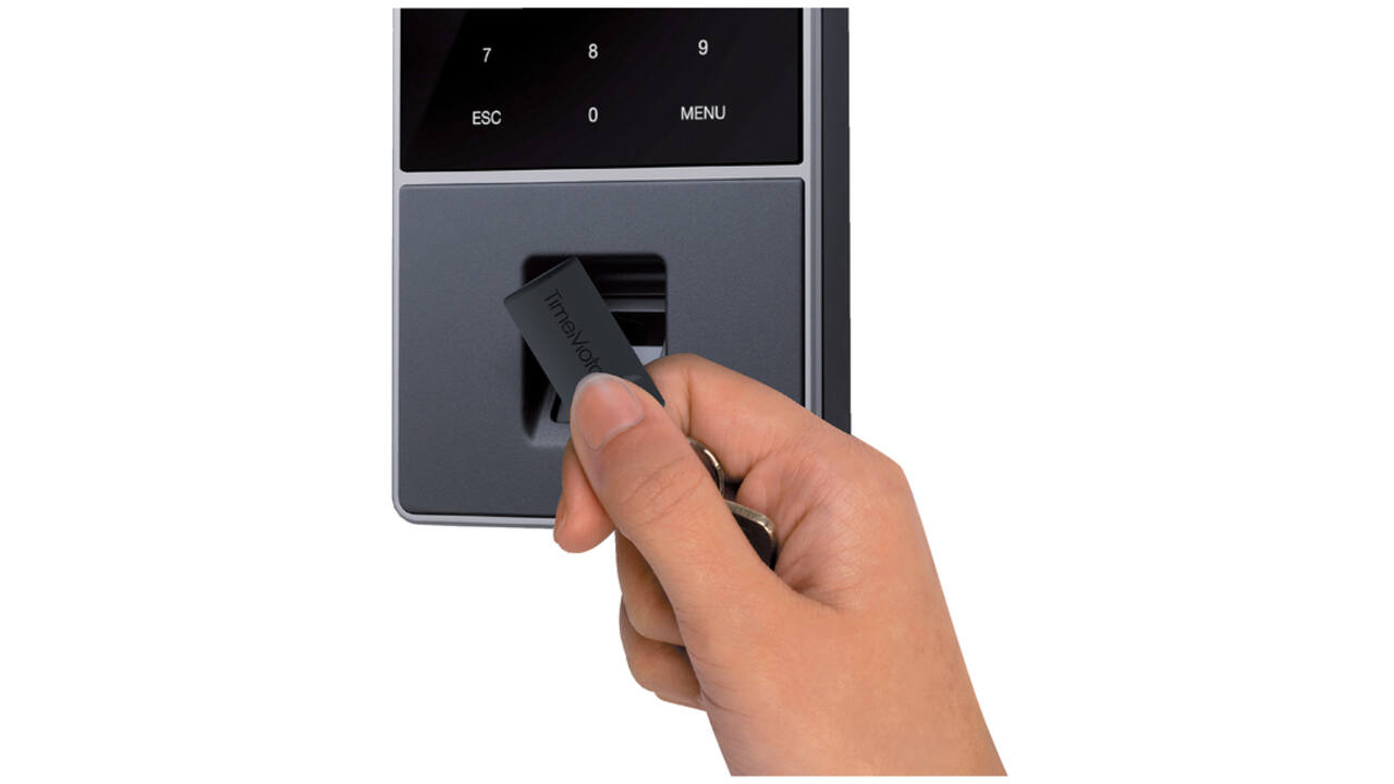 Tijdregistratiesysteem Sleutelhanger RFID TimeMoto RF-110