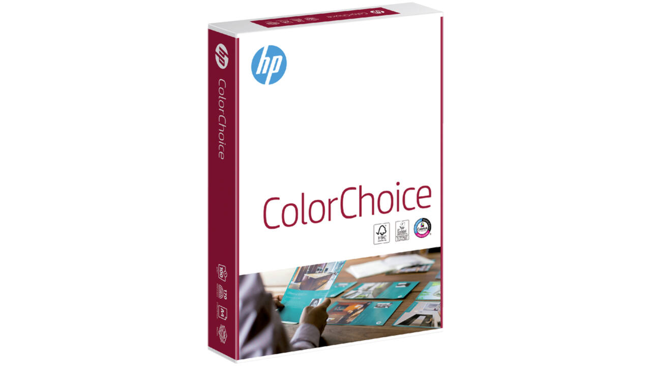Kleurenlaserpapier HP Color Choice A4 100gr wit 500vel