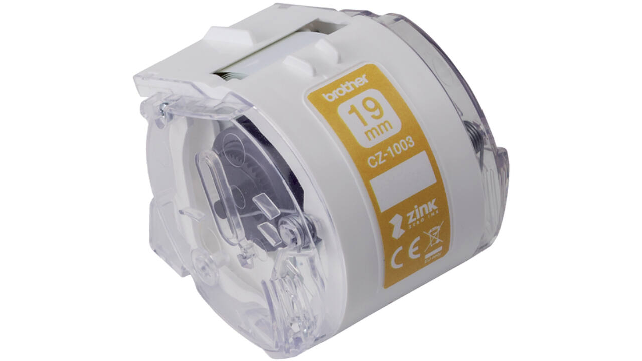 Etiket Brother CZ-1003 19mmX5m kleur opdruk