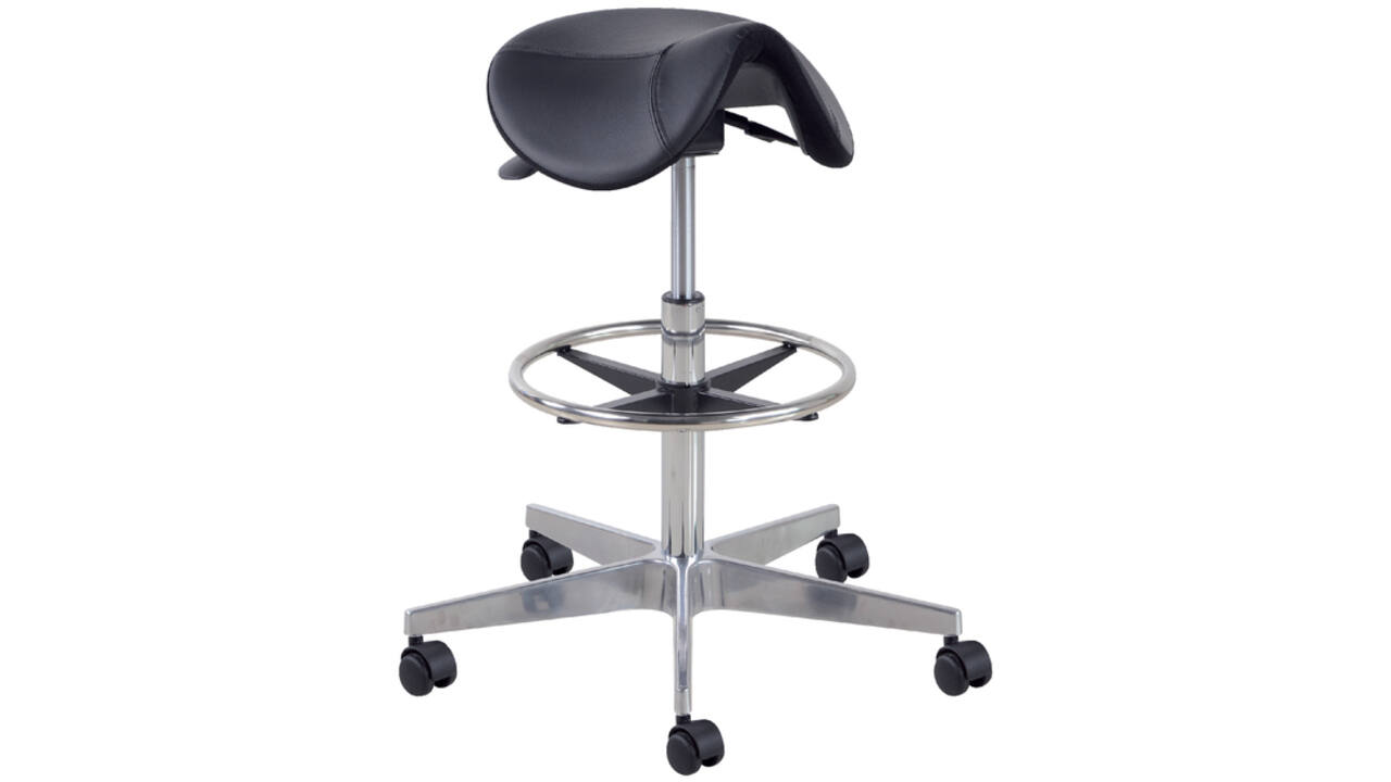 Zadelkruk Matera large aluminium voetenkruis hoogte 65-90,5cm
