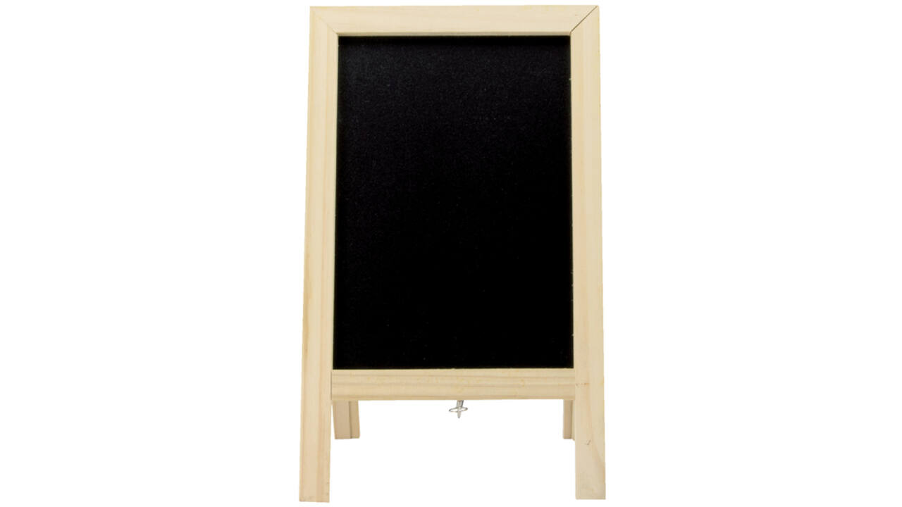 Krijtbord securit mini tafelstoepbord