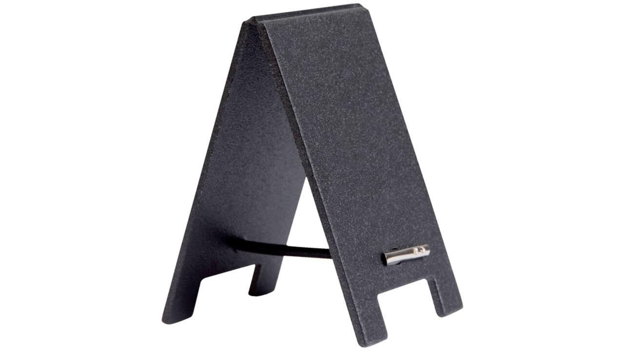 Krijtbord securit mini tafel set 5 stuks zwart