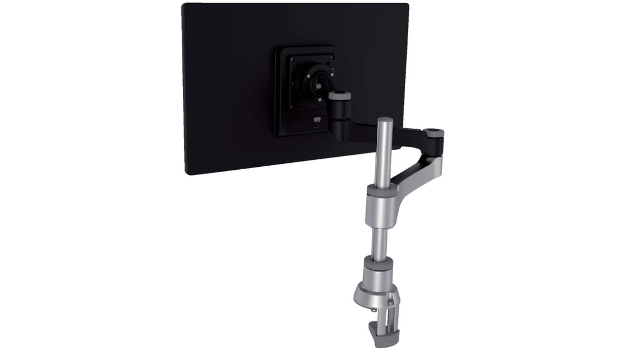 Monitorarm R-Go-Tools Zepher 4 voor 1 scherm zwart- zilver