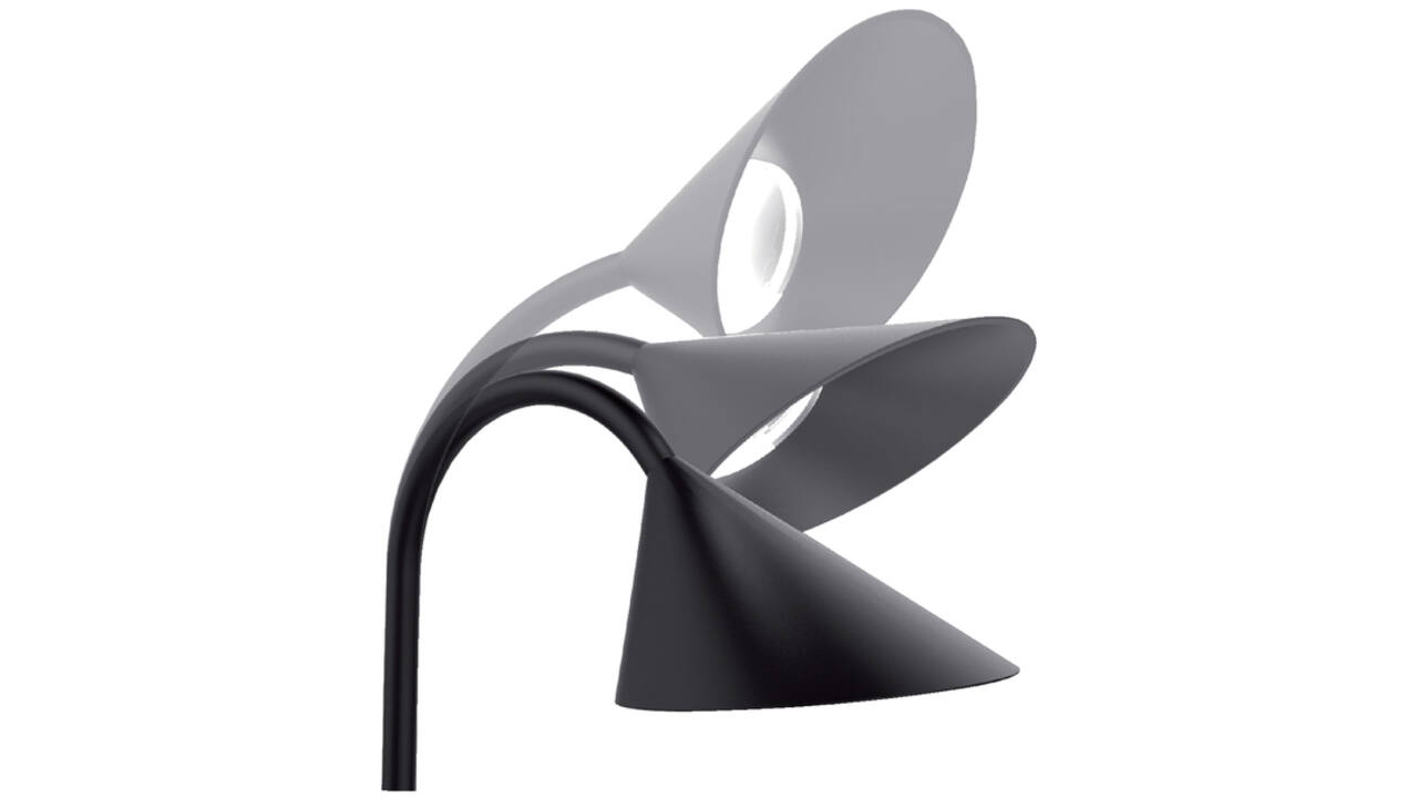 Bureaulamp Unilux Sol led zwart