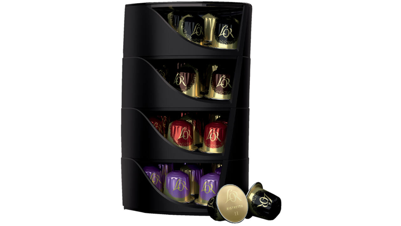 Koffiecups L'Or dispenser
