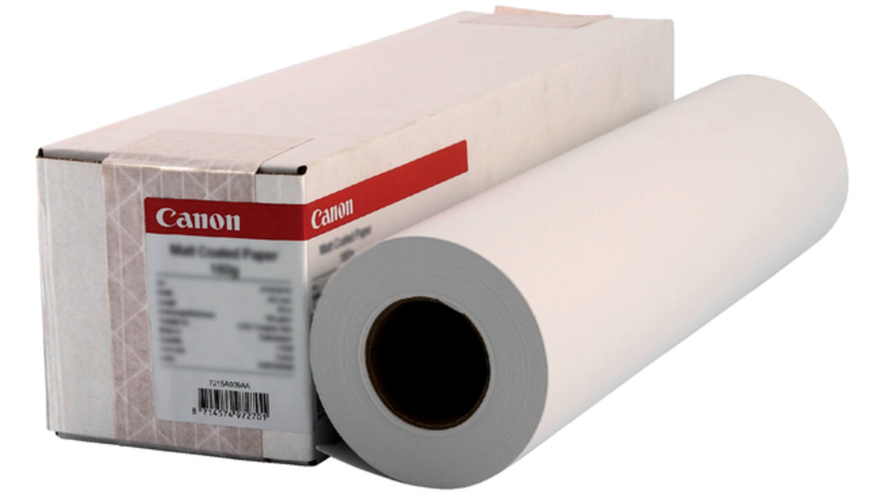Inkjetpapier Canon 432mmx45m 90gr mat gecoat