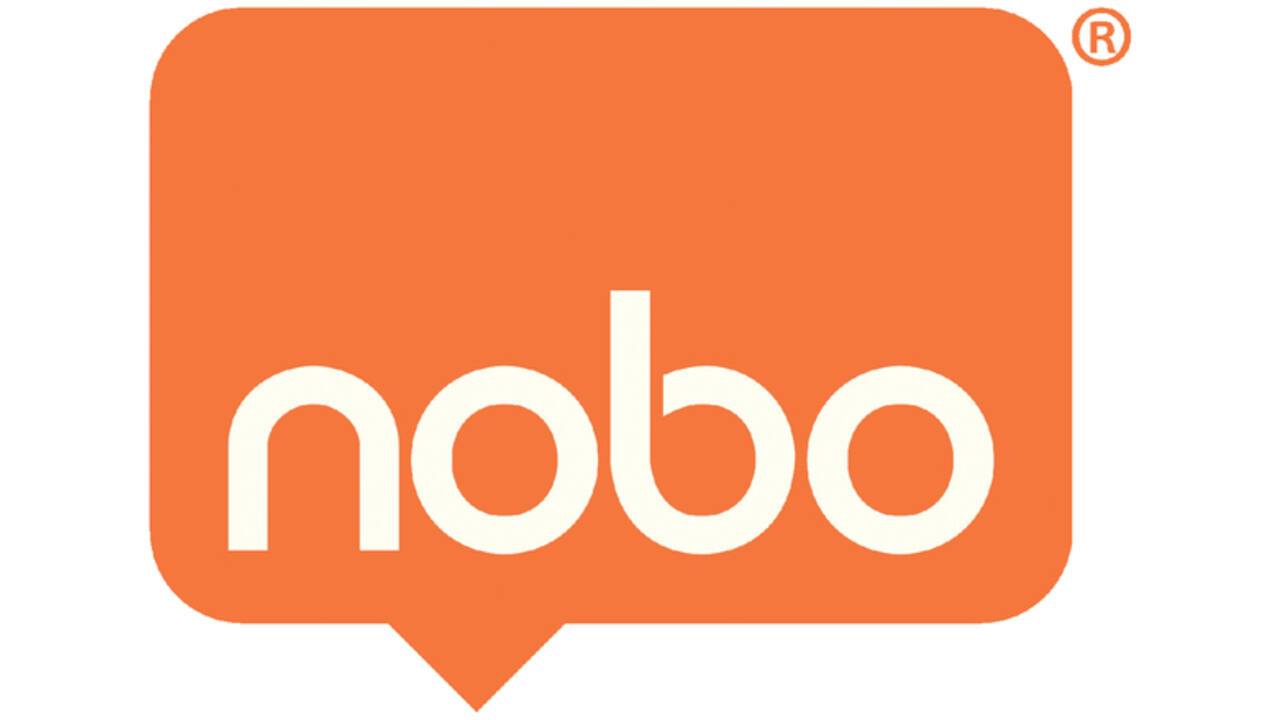 Whiteboardwisser Nobo magnetisch blauw