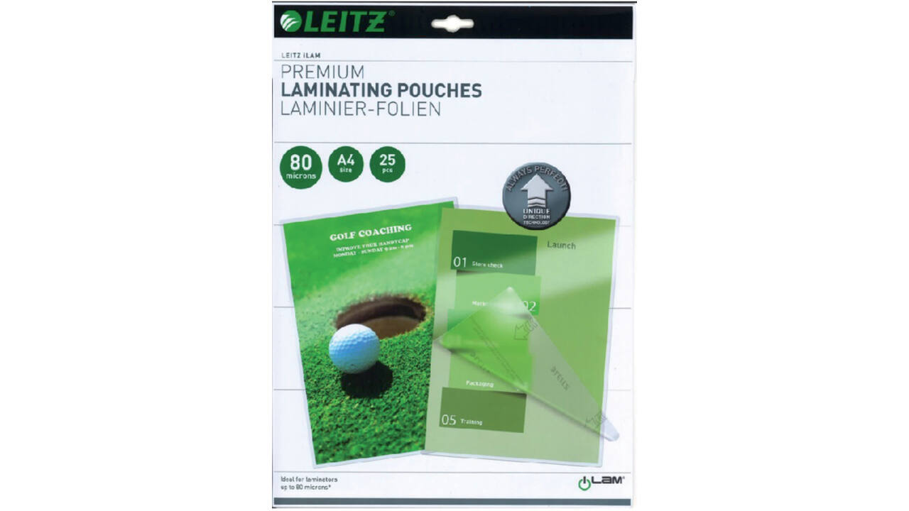 Lamineerhoes Leitz iLAM A4 2x80micron 25stuks