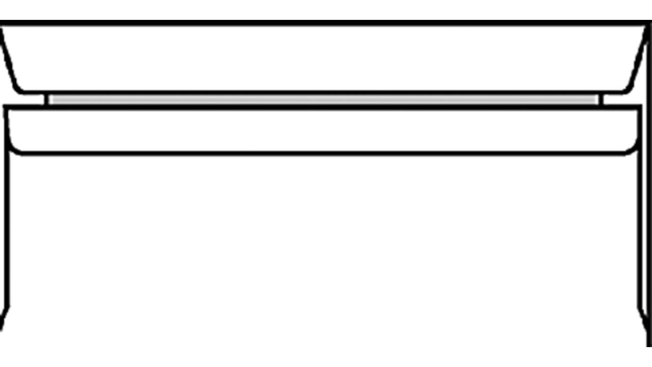 Envelop IEZZY C5/6 114x229mm venster rechts zelfklevend wit 500st