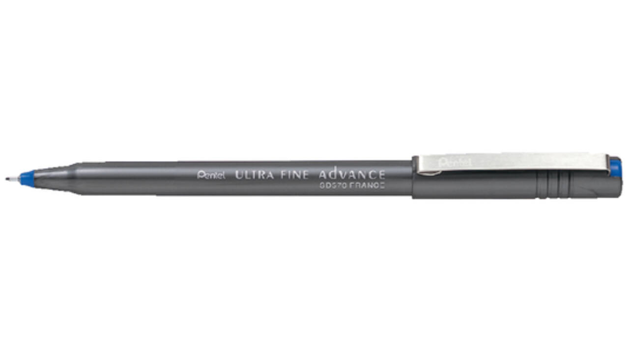 Fineliner Pentel SD570 extra fijn blauw