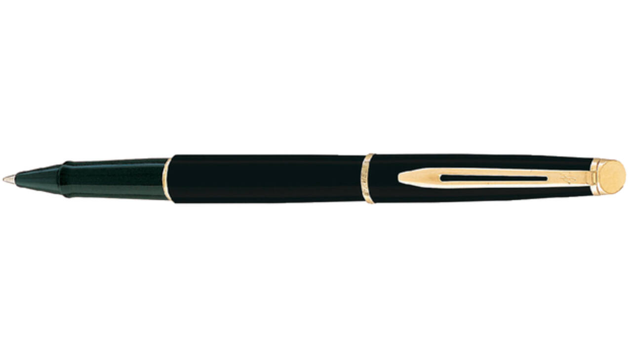 Rollerpen Waterman Hémisphère matt black GT fijn