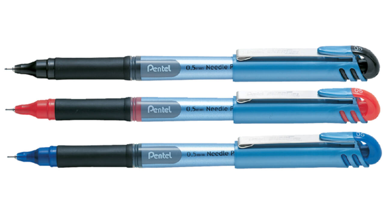 Rollerpen Pentel BLN15 Energel fijn zwart
