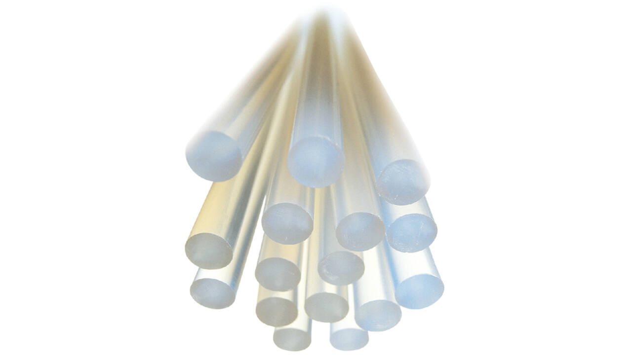 Lijmpatroon tbv lijmpistool Rapid 7mm 125gr lengte 65mm in blister
